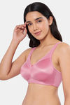 Amante Double Layered Non Wired Full Coverage Super Support Bra - Wild Rose — thumbnail 3